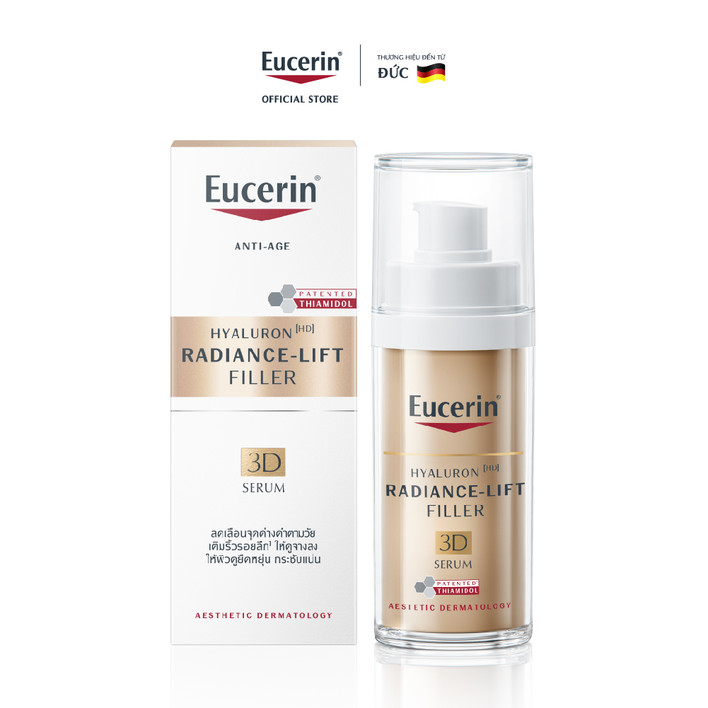 Tinh chất ngăn ngừa lão hóa Eucerin Hyaluron [HD] Radiance-Lift Filler 3D Serum 30ml