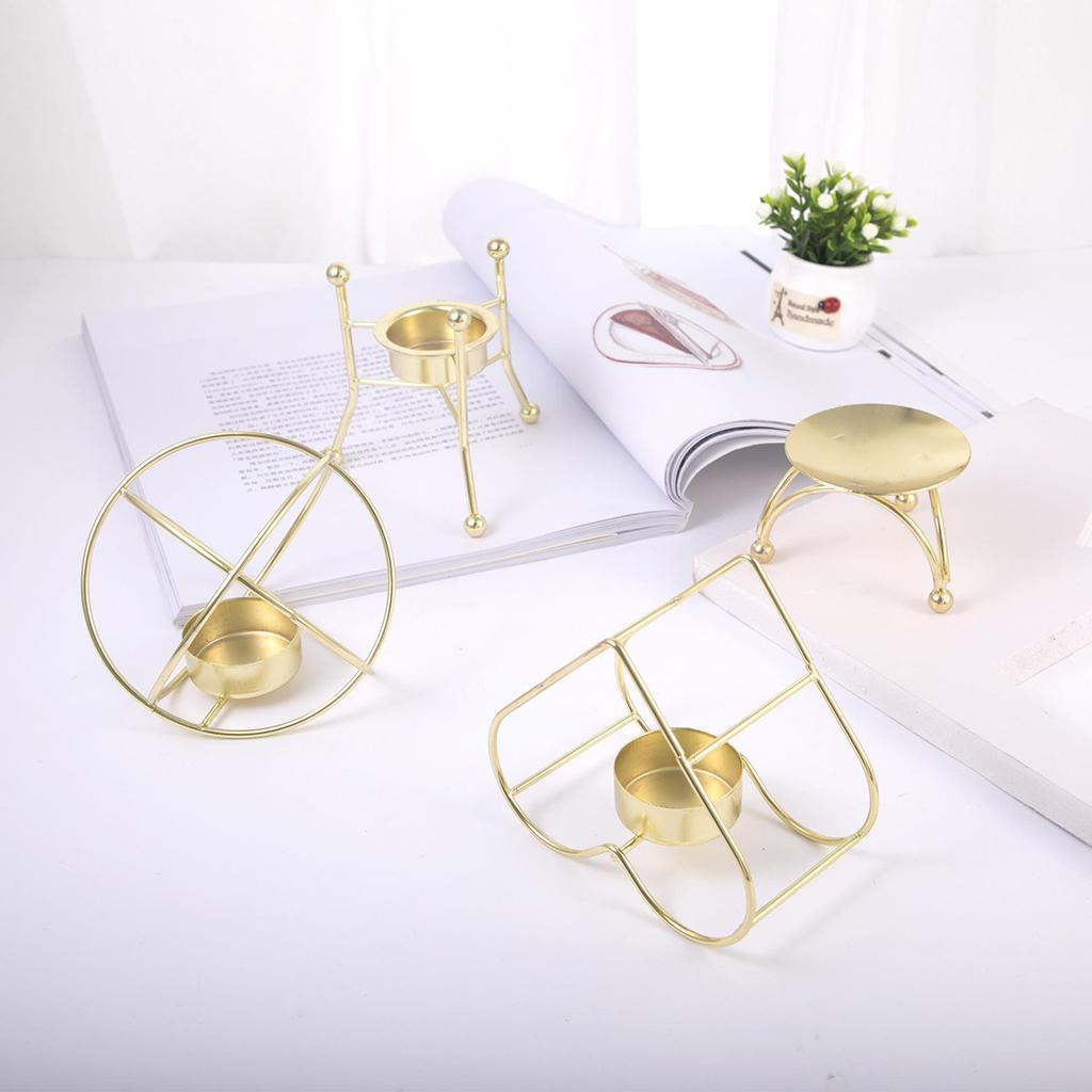 Geometric Candlestick Candle Tealight Holder For C