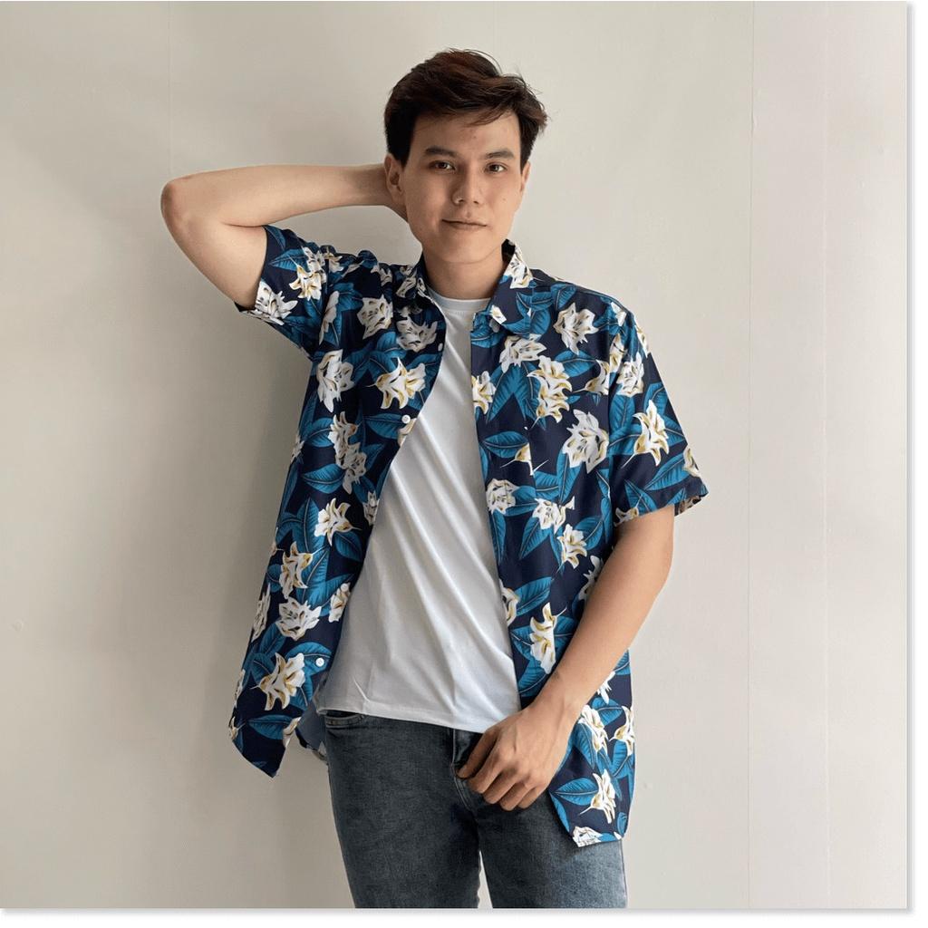 ÁO SƠ MI FORM RỘNG DÀNH CHO NAM HOẠ TIẾT ĐỘC LẠ