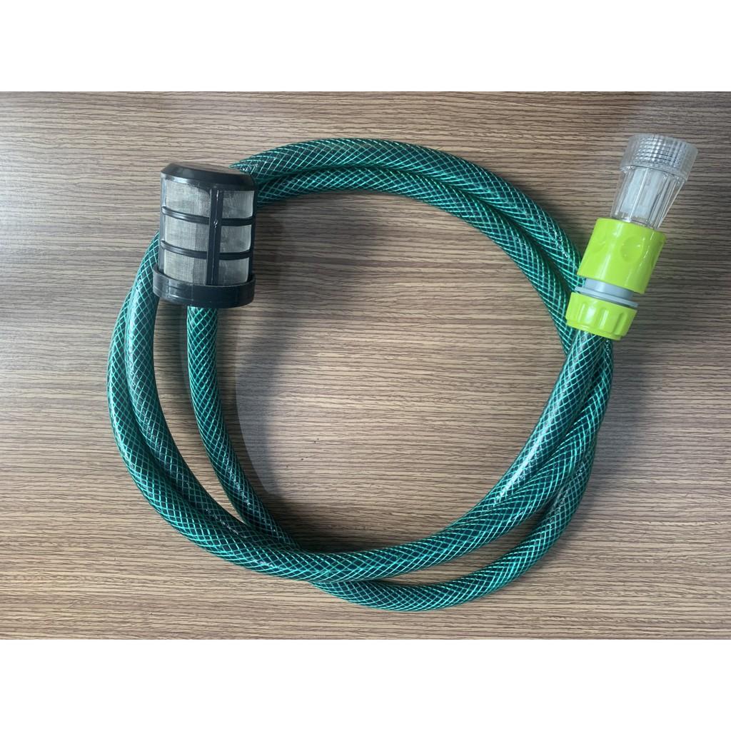 Combo dây cấp nước đầu vào cho máy rửa xe áp lực cao, máy xịt rửa cao áp