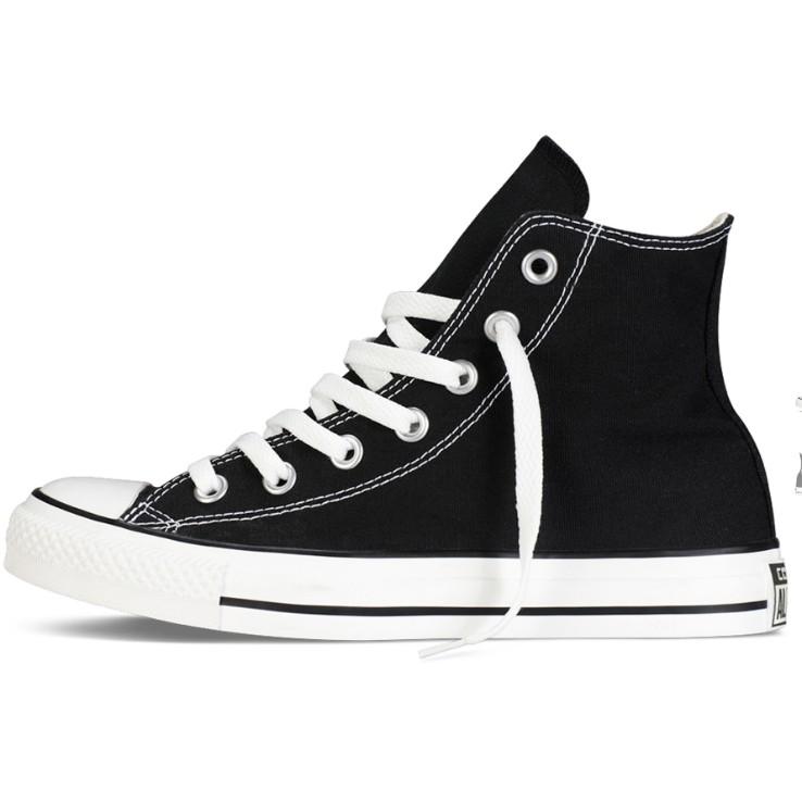 Hình ảnh GIÀY SNEAKER CONVERSE CLASSIC CỔ CAO MÀU ĐEN CHÍNH HÃNG - 121186