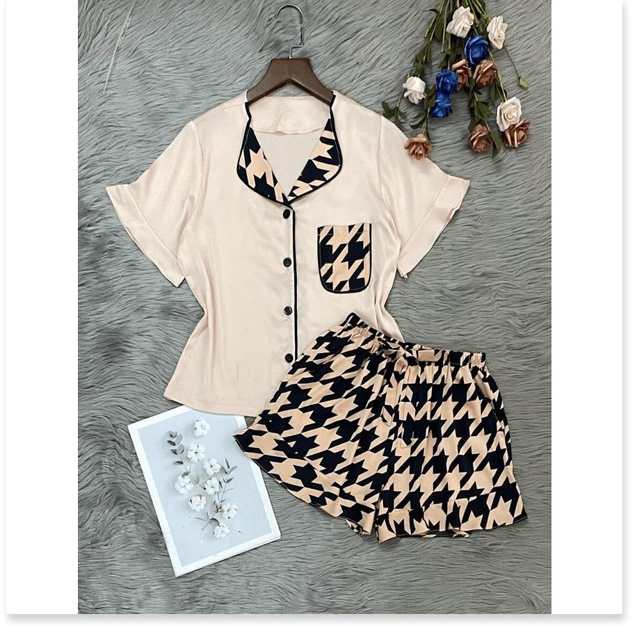 SET BỘ ĐỒ NGỦ NỮ SIÊU XINH , CỰC ĐẸP , MÁT MẺ , CHẤT LIỆU CAO / HÈ 2021 THỜI TRANG KING FASHION