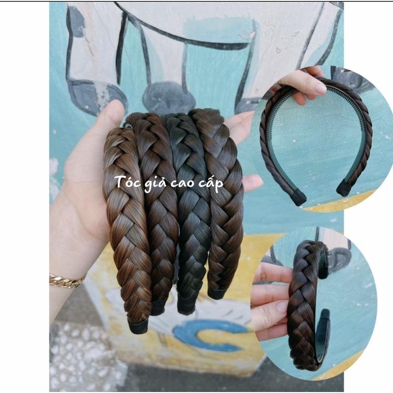 Băng đô cài tết tóc, loại trơn, có răng cưa, băng đô 2,5cm