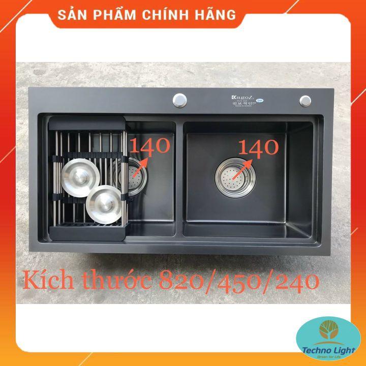 Chậu rửa chén Nano Kagol Bậc Thang 82*45