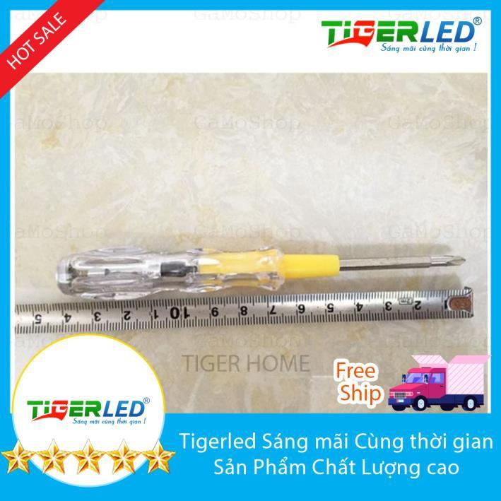 combo 8 Tua vít 2 đầu kiêm bút thử điện đa năng an toàn tiện lợi Tigerled vietnam