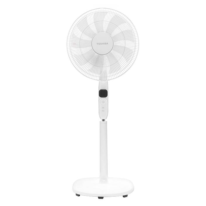 Quạt Đứng Toshiba F-LSD10(H-W)VN, Động Cơ DC inverter 9 Cánh 26 Tốc Độ Gió, Hàng Chính Hãng