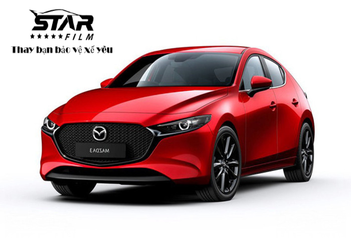 Mazda 3 2021-2022 PPF TPU chống xước tự hồi phục STAR FILM