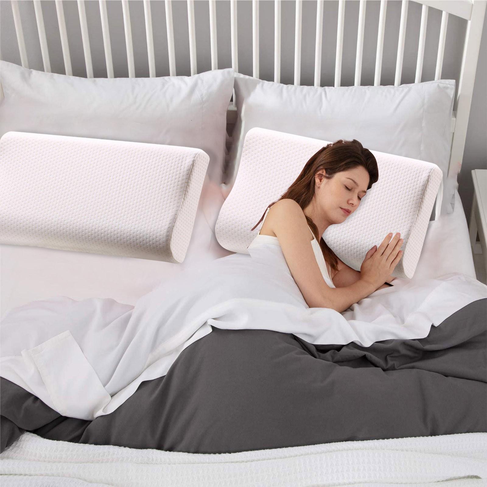 Chỉnh Hình Mút Gối Đàn Hồi Chậm Mềm Nhớ Slepping Gối Thư Giãn Cổ Tử Cung Cho Người Lớn Дакимакура
