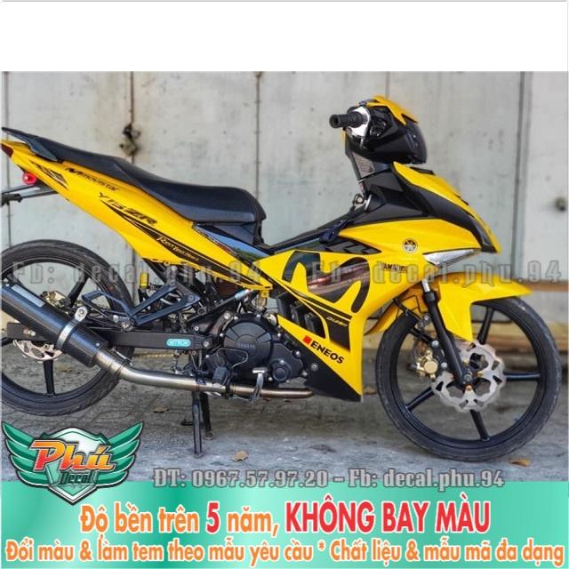 Tem rời Exciter 150 Movistar Vàng đen -1