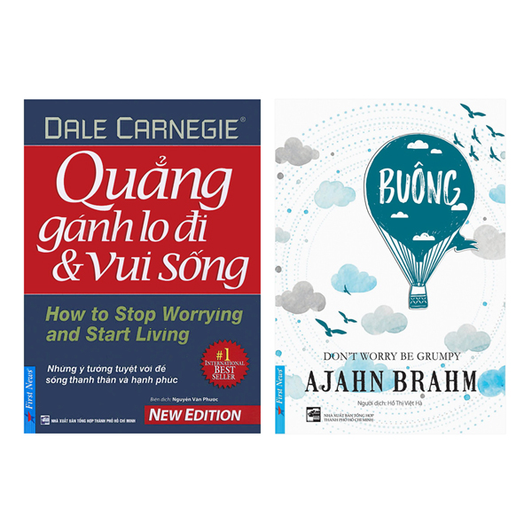 Combo Buông Bỏ Buồn Buông + Quẳng Gánh Lo Đi Và Vui Sống