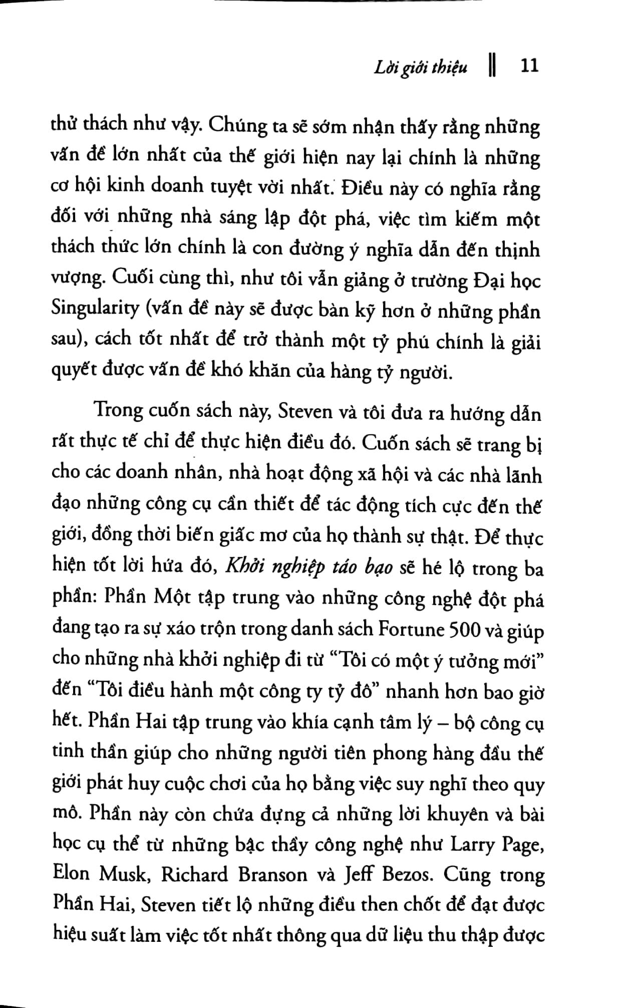 Khởi Nghiệp Táo Bạo