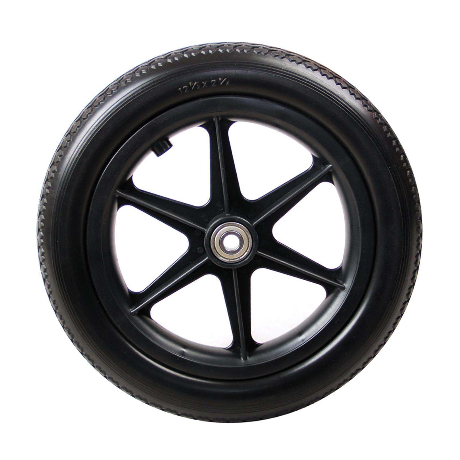 12inch Wheelchair Replacement Rear Wheel for Wheelchairs Walkers Accessories