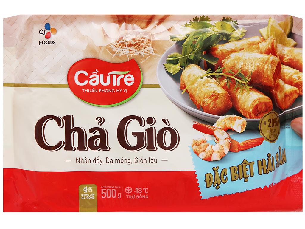CHẢ GIÒ HẢI SẢN CẦU TRE
