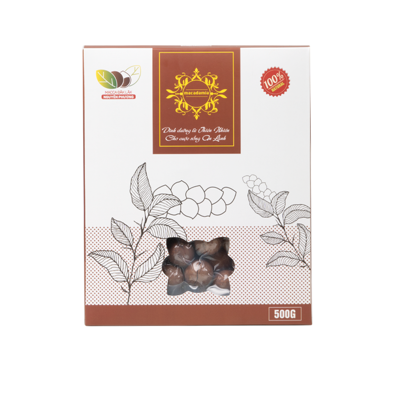 Hạt Macca Damaca Nguyên Phương 500gr - Loại 2 ( Size hạt &lt;22mm)