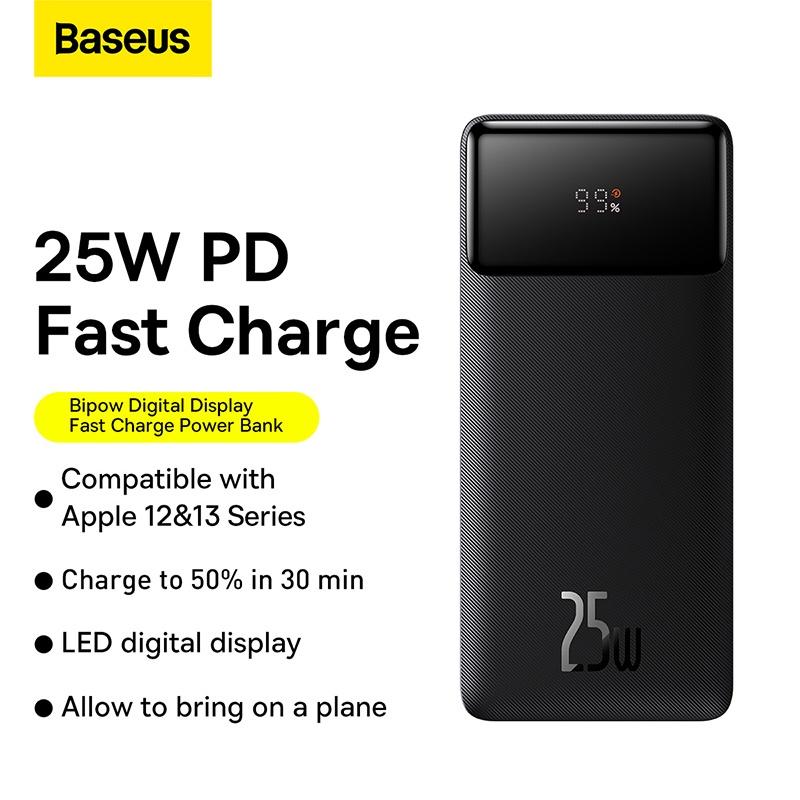 Pin sạc dự phòng Baseus Bl.Pow Digital Display Power Bank - 25W (Hàng chính hãng)