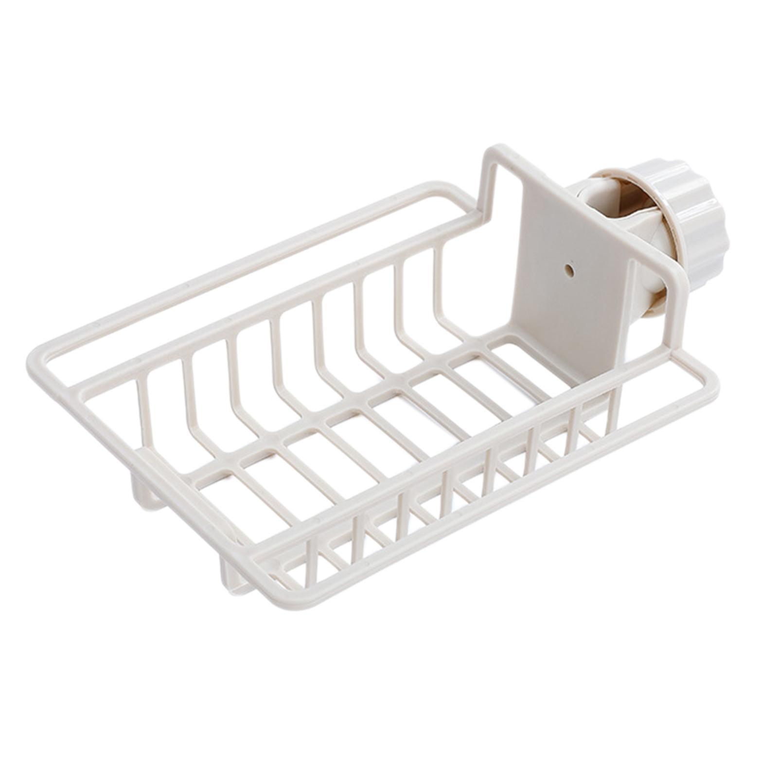 Multipurpose Sink Storage Rack Towel Holder Durable for Countertop Bathroom