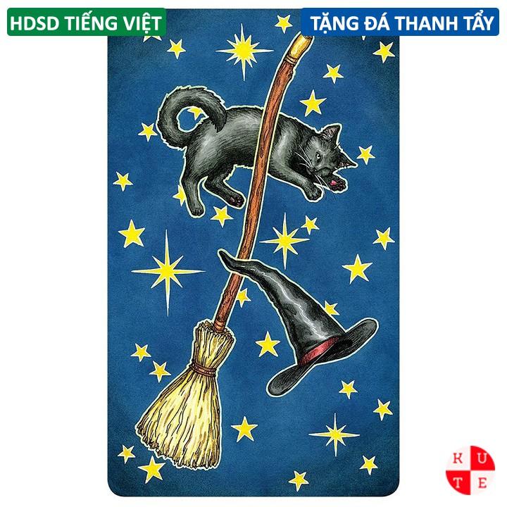 Bộ Bài Everyday Witch Tarot 78 Lá Bài Tặng Hướng Dẫn Tiếng Việt Và Đá Thanh Tẩy