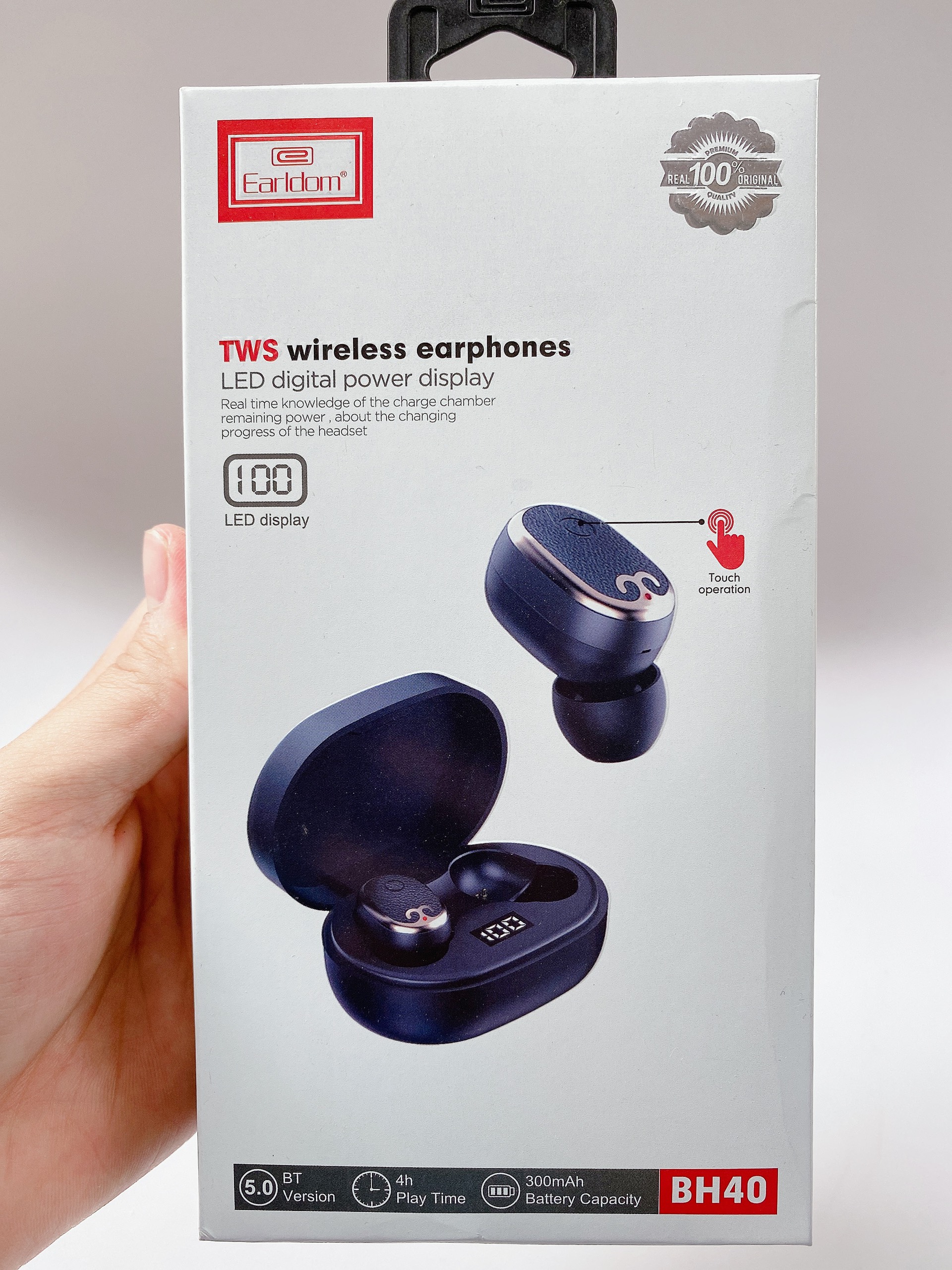 Tai Nghe Bluetooth True Wireless Earldom ET-BH40 hàng chính hãng