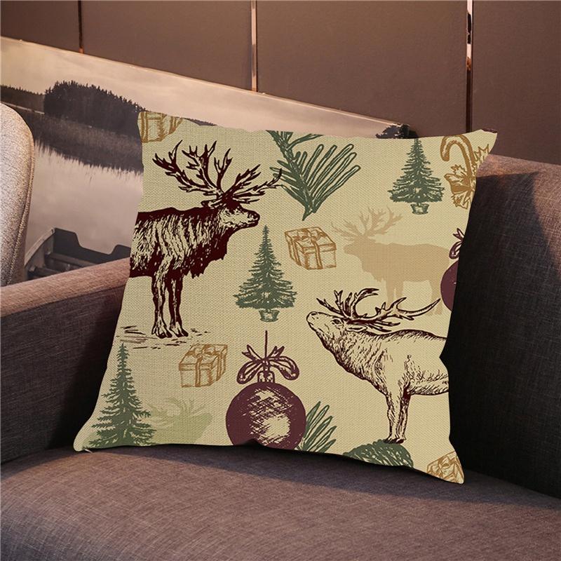 Vỏ Gối Trang Trí Chủ Đề Giáng Sinh