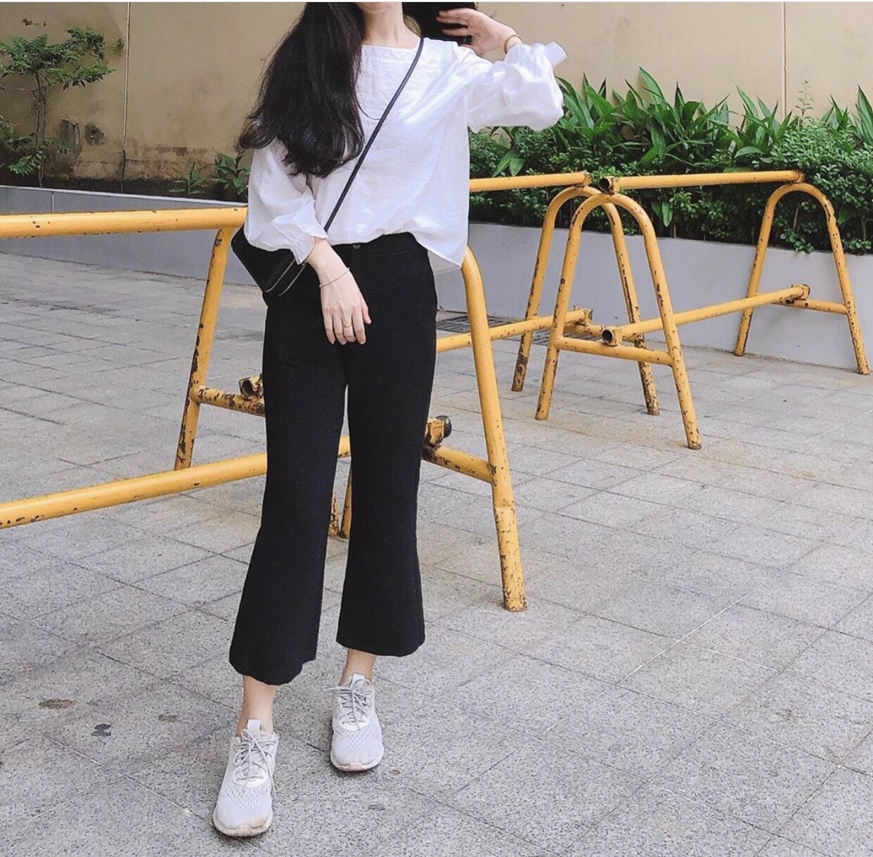 Quần Tây Baggy Ống Loe