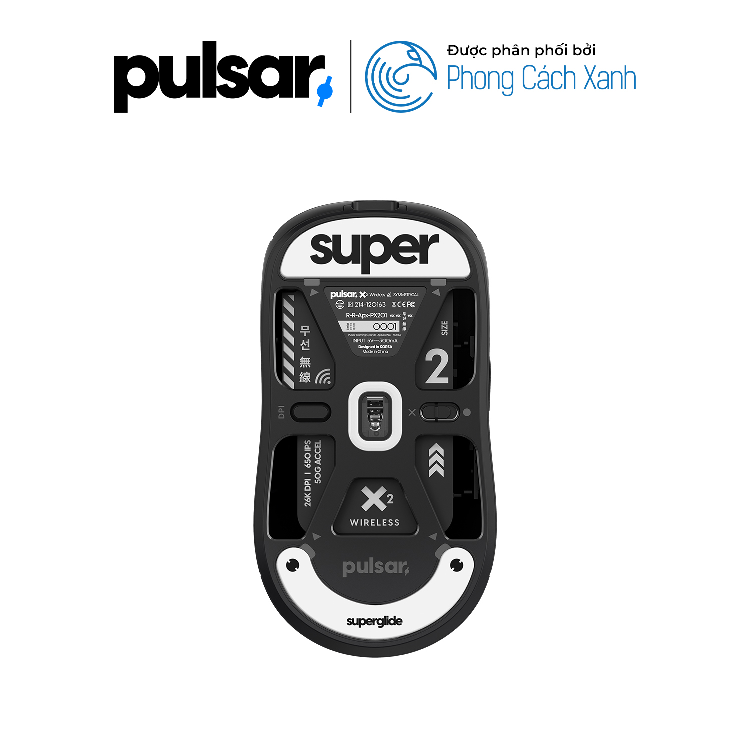 Feet chuột Pulsar Superglide 2 - Pulsar X2 Wireless - Hàng Chính Hãng