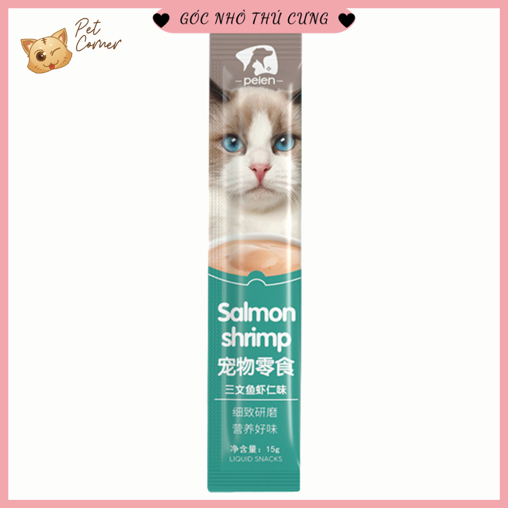 Combo 10 chiếc súp thưởng cho mèo giá rẻ Pet Snacks, Ciao, Shizuka, Cat Food