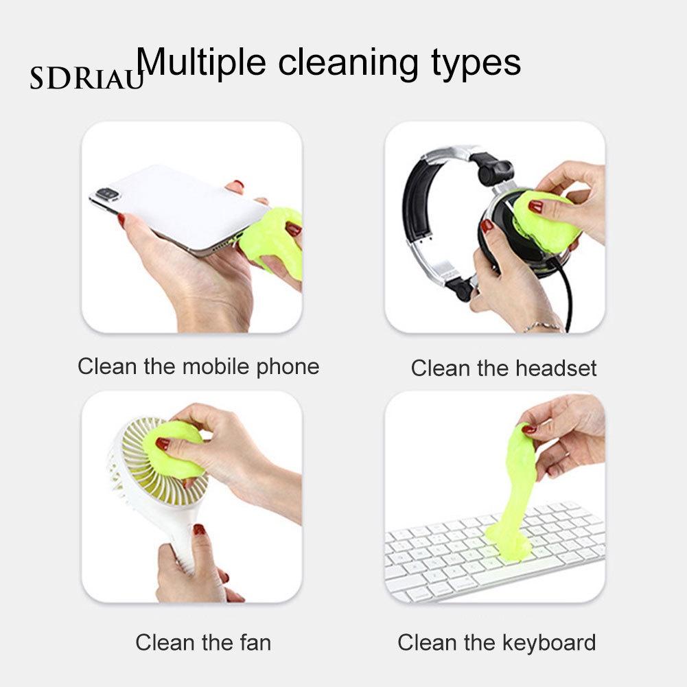 Gel Mềm Làm Sạch Bụi Bẩn Cho Công Tắc Điều Hòa Xe Hơi 300g
