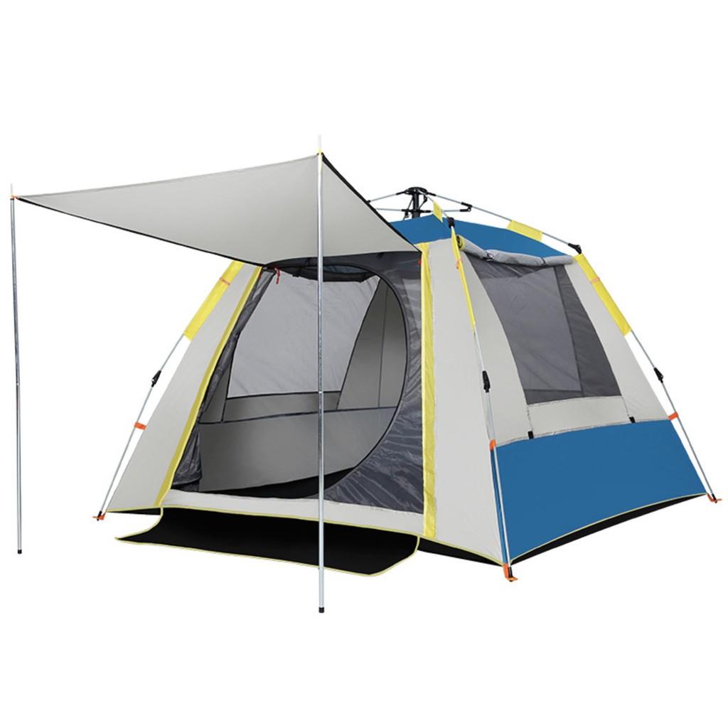 Lều cắm trại tự bung Explorer 4 người, 4 cửa thoáng gió - AsiaMart