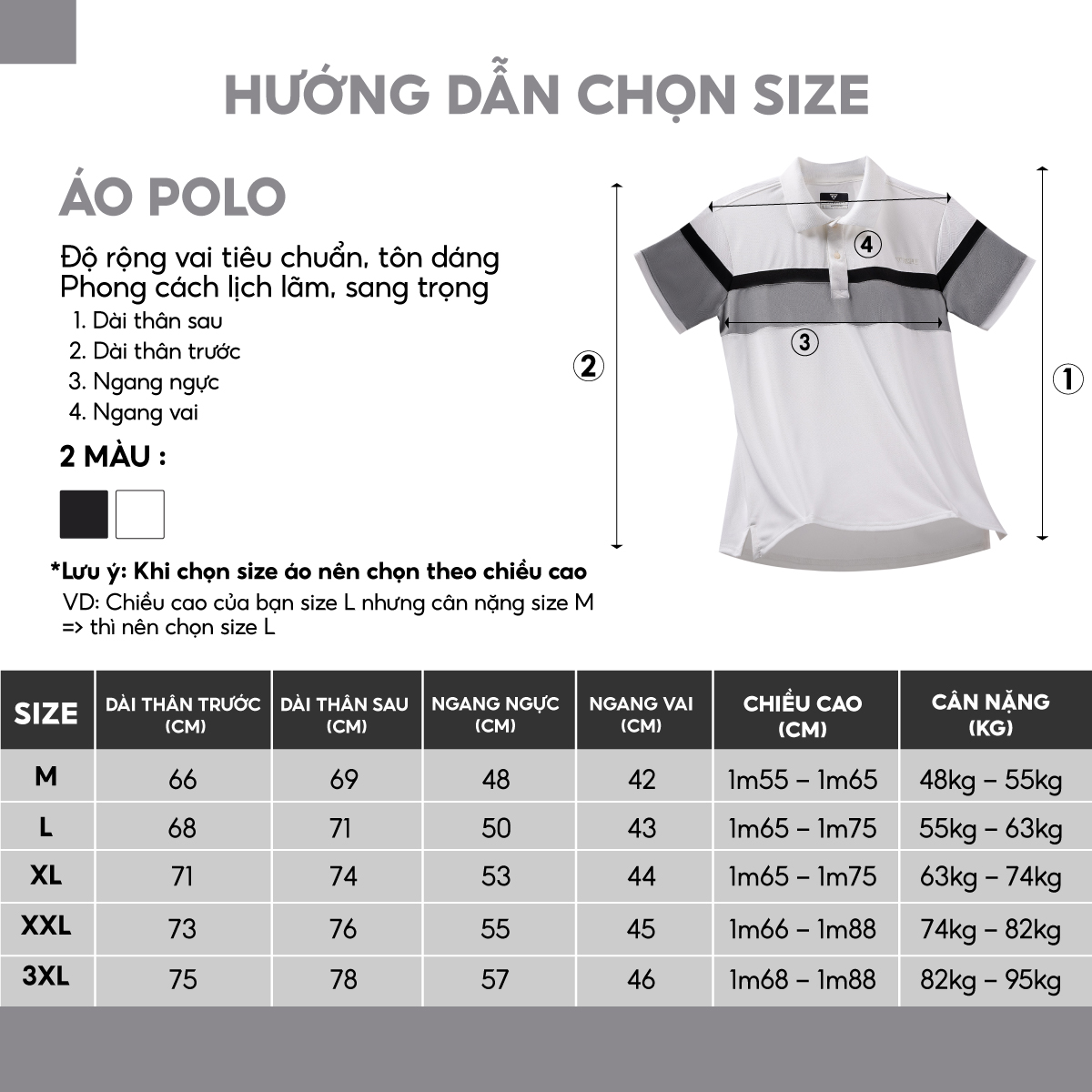 Áo thun Polo nam TSIMPLE A02003