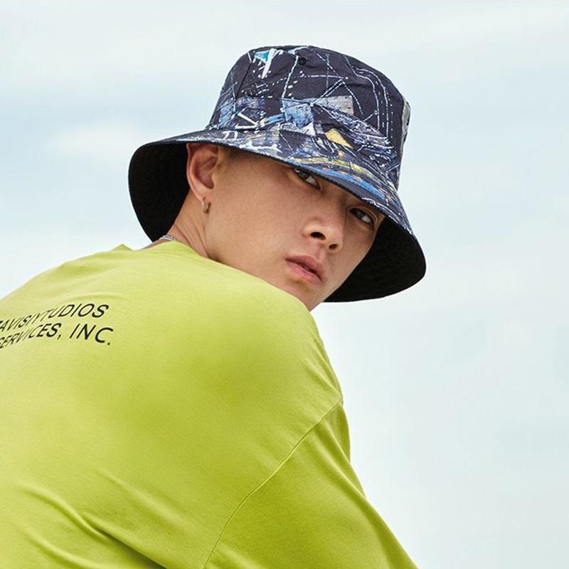 Nón Bucket 2 Mặt / Mũ Bucket Nam / Nón Rộng Vành Nam / Nón Chống Nắng Nam / Nón Vành Chống Nắng Tia UV Hai Mặt Thời Trang Mùa Hè Cho Nam