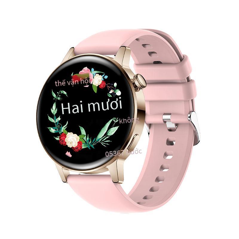 Đồng hồ đeo tay nữ AK03 phong cách mới nhất, đồng hồ thông minh thanh toán cuộc gọi Bluetooth, đồng hồ nghe nhạc sức khỏe nhịp tim