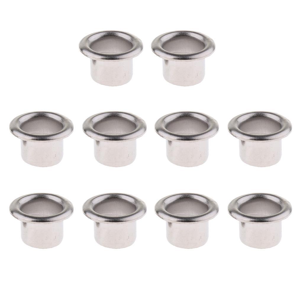 20 Pieces Metal Drum Air Vents Durable Percussion Instrument Parts