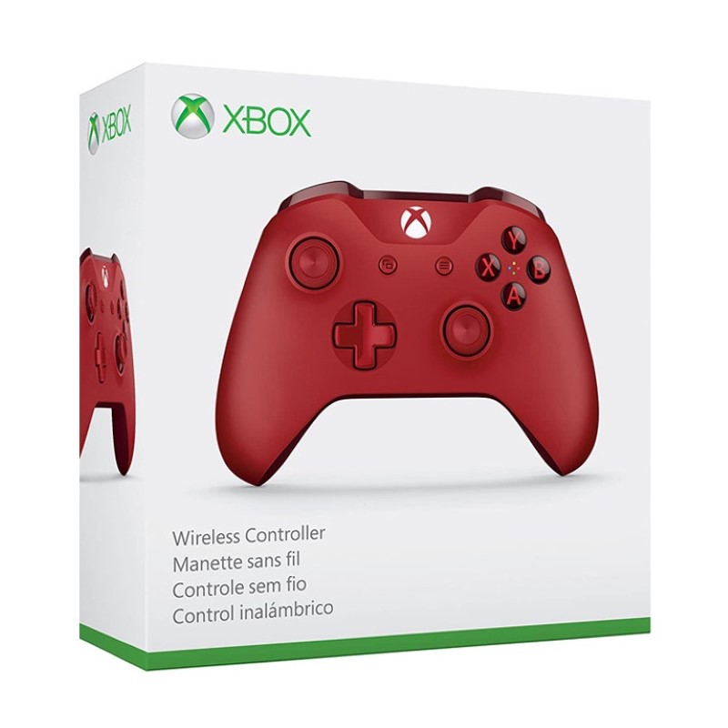 Gamepad Không dây Bluetooth Xbox One S Red.Ruby - hàng nhập khẩu