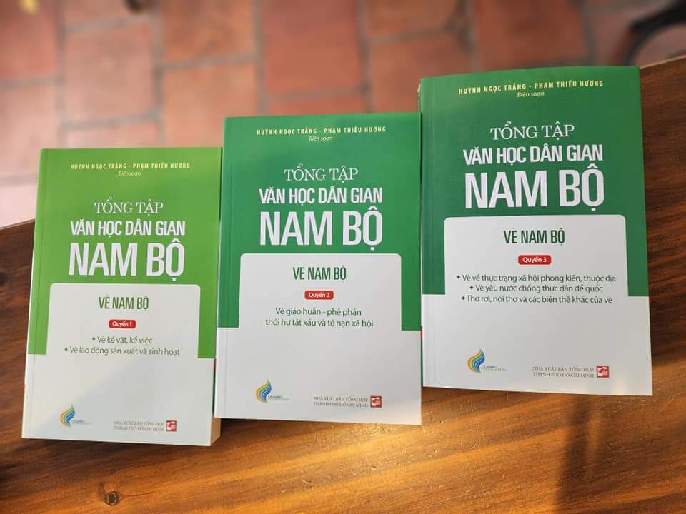 Combo Tổng Tập VĂN HỌC DÂN GIAN NAM BỘ: VÈ NAM BỘ (3 Quyển)