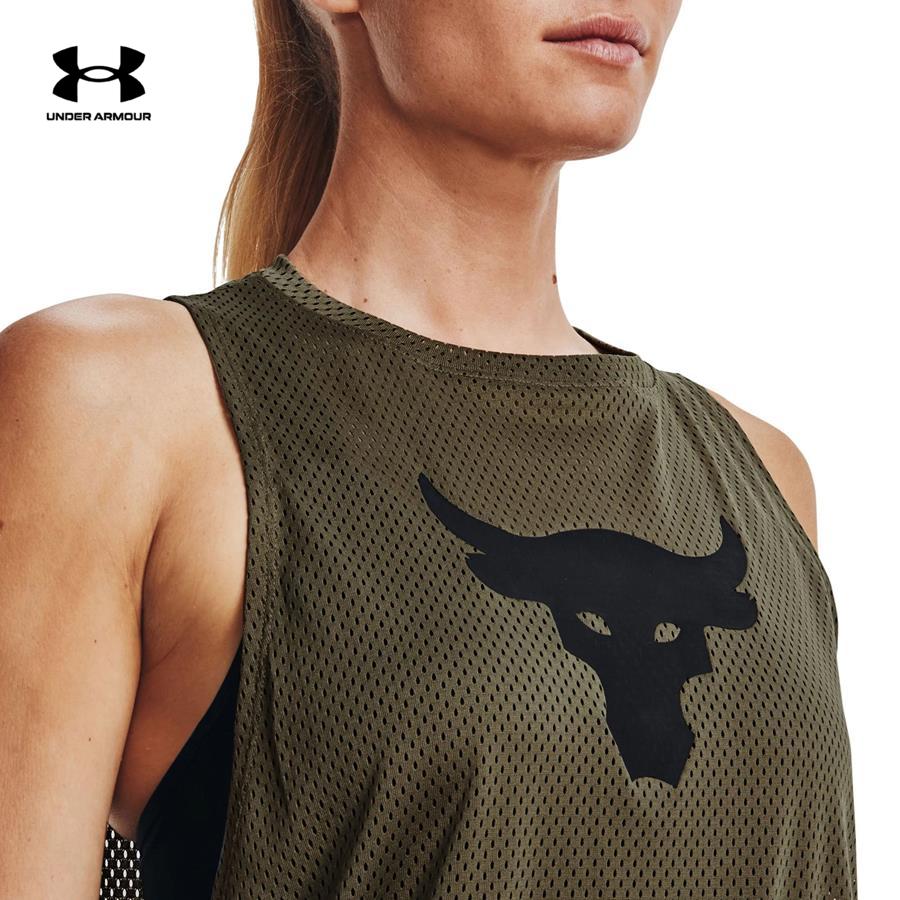 Áo ba lỗ thể thao nữ Under Armour Project Rock Mesh - 1369968-361