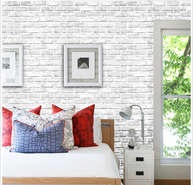GIẤY DÁN TƯỜNG KHỔ 45CMX10M 3D XÁM KHÓI