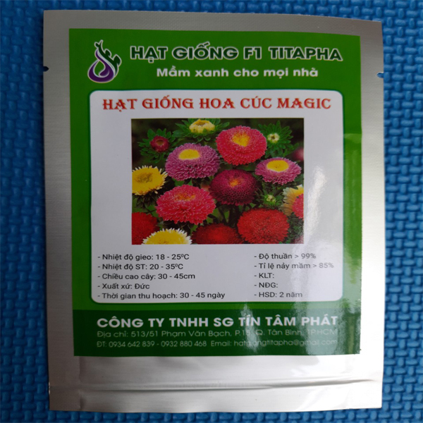 Hạt giống Hoa Cúc Magic F1 - Nảy mầm cao Titapha