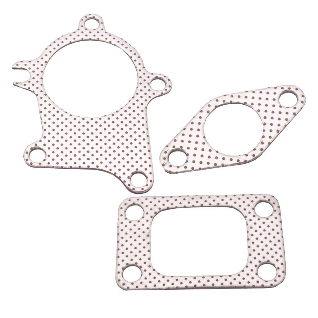 2- T3/T4  5  Turbocharger Downpipe Gasket  For Universal