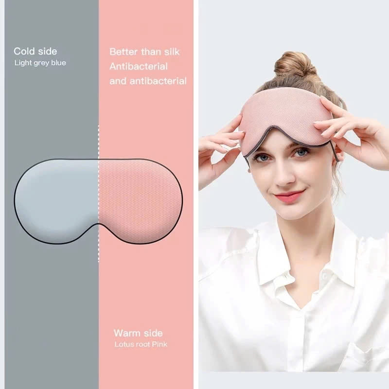 Bịt Che Mắt Ngủ Kèm Bịt Tai Văn Phòng, Trên Xe Ô tô, Máy Bay, Thoáng Khí, Mềm Mại Cho Giấc Ngủ Ngon, Mặt Nạ Ngủ. Du Lịch Dã Ngoại Phượt Thiền