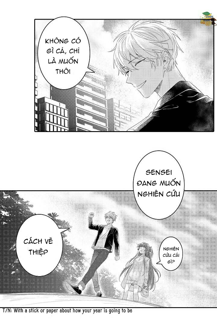 lớp học đặc biệt cùng sensei trên chuyến tàu (full) chapter 6.1 16