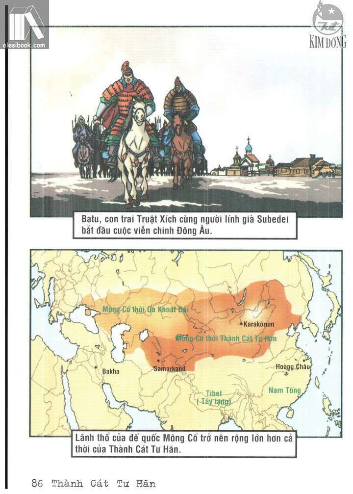 thành cát tư hãn chapter 85 4