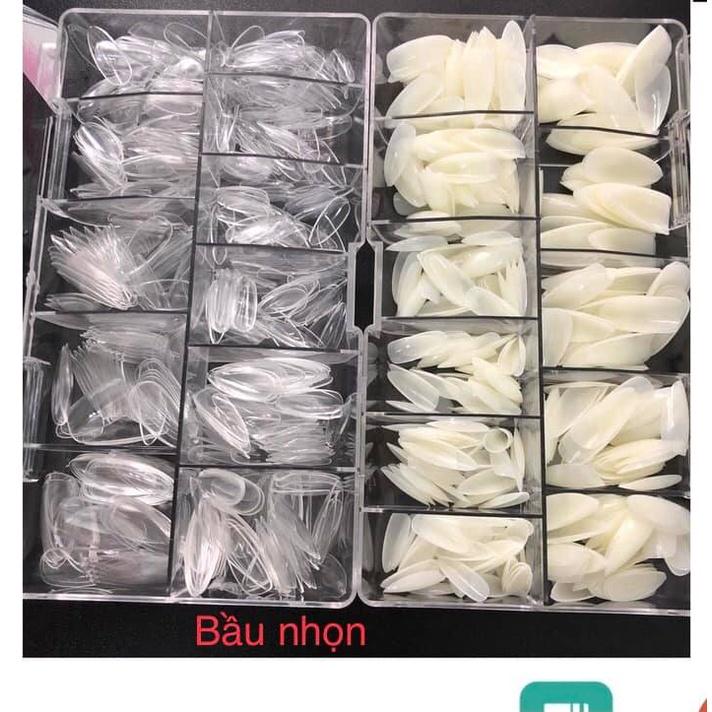 HSM móng úp form bầu nhọn trơn