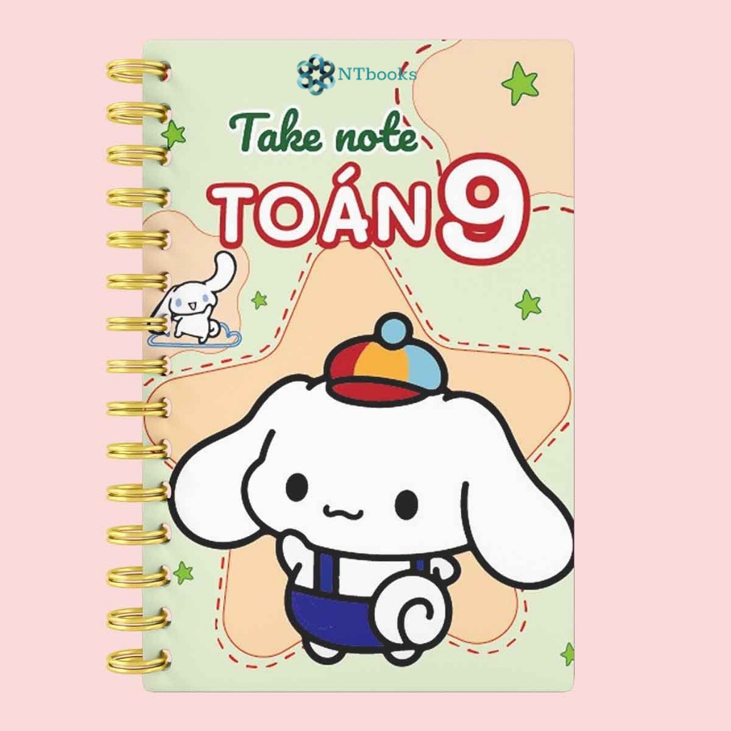 Sách TakeNote Toán 9 Khổ A5