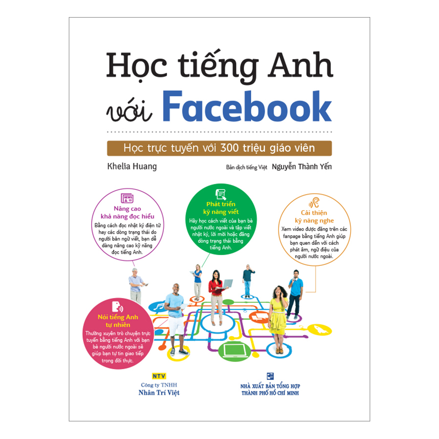 Hình ảnh Học Tiếng Anh Với Facebook (Kèm 1 CD)