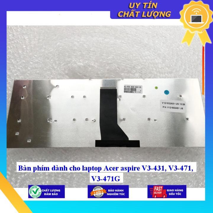 Bàn phím dùng cho laptop Acer aspire V3-431 V3-471 V3-471G - Hàng Nhập Khẩu New Seal