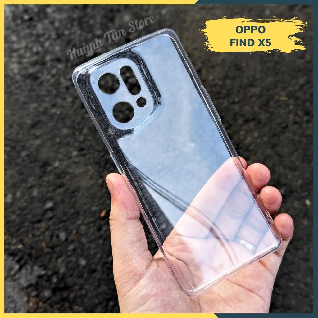 Ốp lưng find x3 x3 pro x5 x5 pro silicon trong suốt chính hãng GOR bảo vệ camera phụ kiện huỳnh tân store - Hàng nhập khẩu