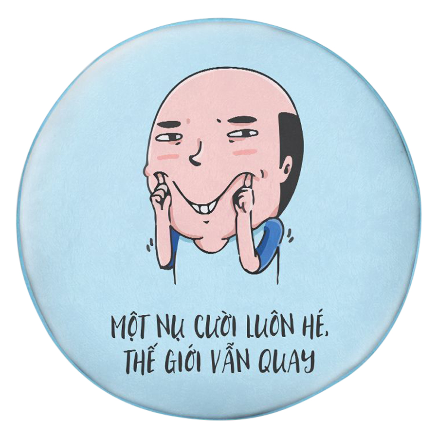Gối Một nụ cười luôn hé - GOFU275