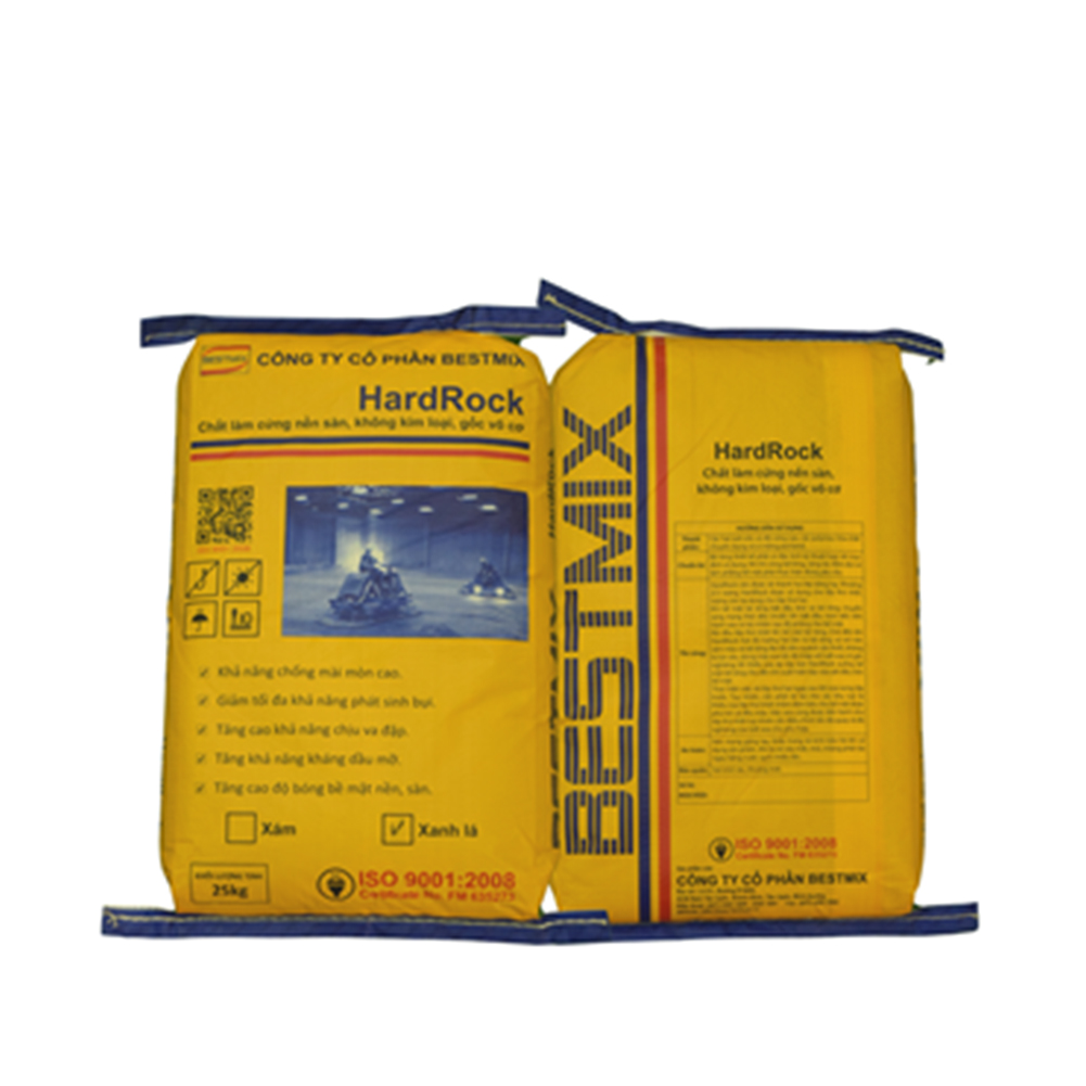 HardRock - Bao 25kg - hardener dạng bột trộn sẵn, không kim loại, gốc vô cơ
