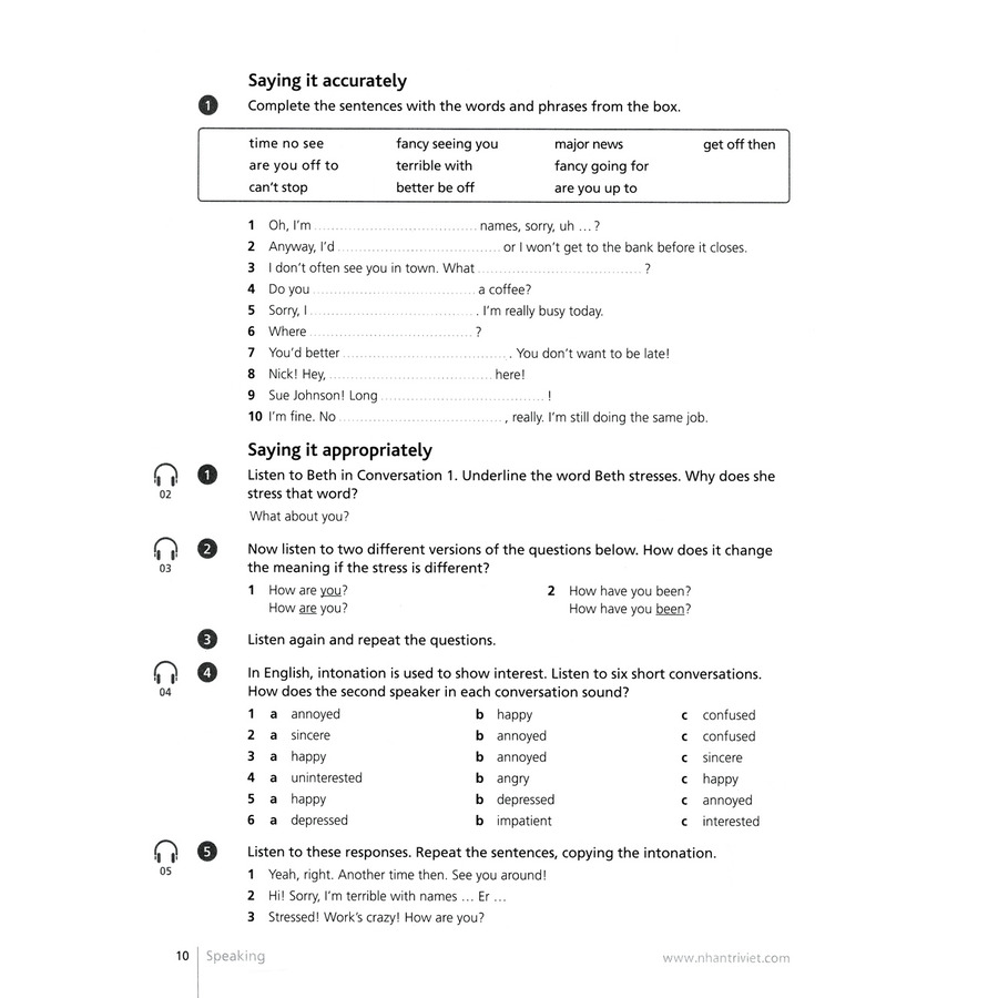 Collins - English For Life - Speaking B2 Uper Intermediate (Kèm CD)