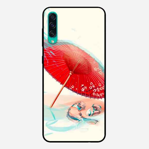 Ốp Lưng in cho Samsung A50 Mẫu Ô Mùa Hè - Hàng Chính Hãng